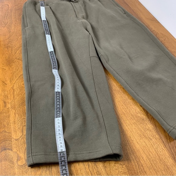 Lululemon Relaxed-fit French Terry Joggers Men’s Olive Green Size Medium Active - Picture 6 of 11